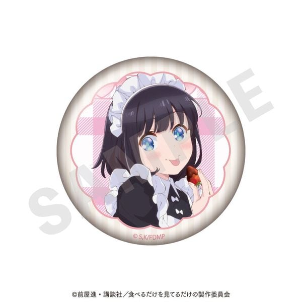 Trading Tin Badge 8 Item Set - The Food Diary of Miss Maid | coly Goods