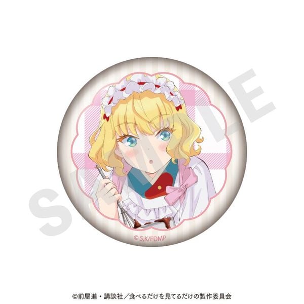 Trading Tin Badge 8 Item Set - The Food Diary of Miss Maid | coly Goods