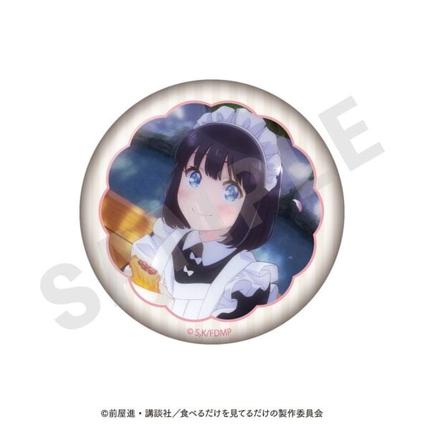 Trading Tin Badge 8 Item Set - The Food Diary of Miss Maid | coly Goods