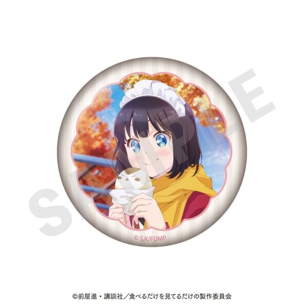 Trading Tin Badge 8 Item Set - The Food Diary of Miss Maid | coly Goods