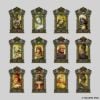 FINAL FANTASY XIV Framed Portrait Magnets The Twelve 12Pack BOX - Final Fantasy XIV | Square Enix Goods