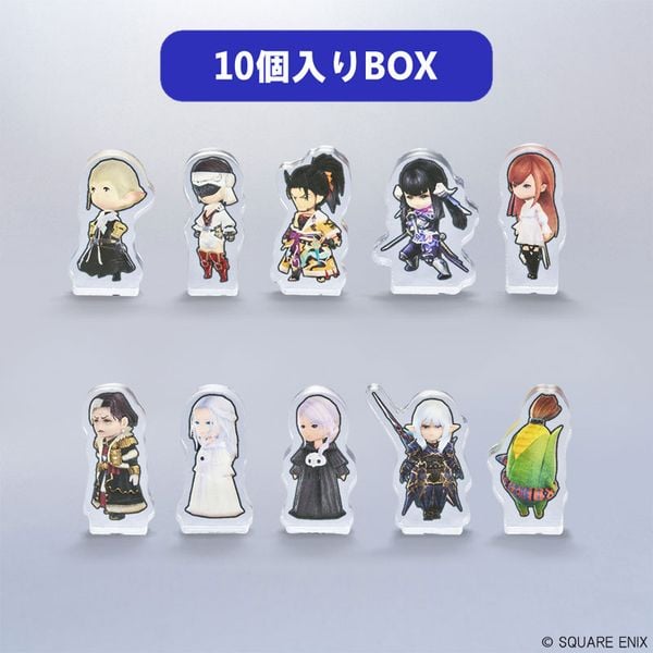 Mini Acrylic Block Collection Vol.2 - Final Fantasy XIV | Square Enix Goods