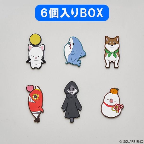 Final Fantasy XIV Rubber Magnet Collection Vol.2 6Pack BOX - Final Fantasy XIV | Square Enix Goods