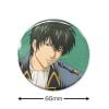 Tin Badge Toshiro Hijikata Smoke Break Ver. Gintama | COSPA Goods