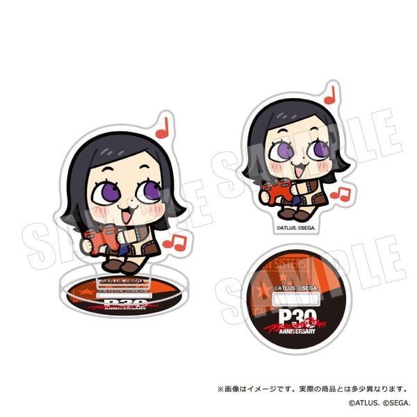 Small Acrylic Stand 8Pack BOX P30th Protagonist x Bkub - Persona Series | ATLUS Goods
