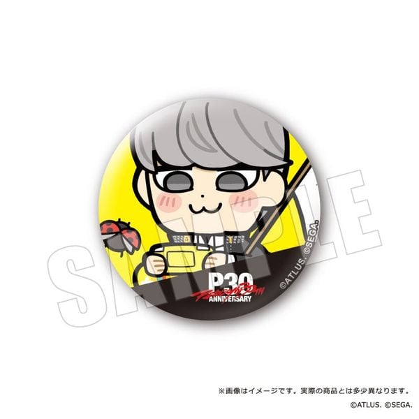 P30th Protagonist x Bkub Tin Badge 8Pack BOX - Persona Series | ATLUS/SEGA Goods