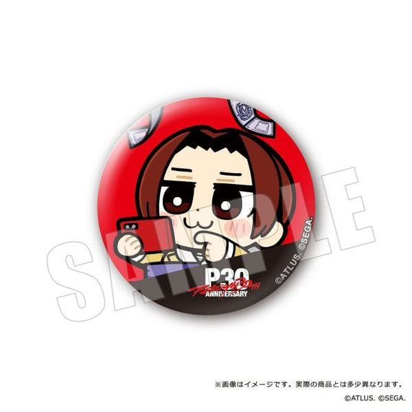 P30th Protagonist x Bkub Tin Badge 8Pack BOX - Persona Series | ATLUS/SEGA Goods