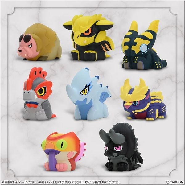 Capcom Figure Builder Finger Puppet Monster Hunter Vol.3 - Monster Hunter Series | Capcom Goods