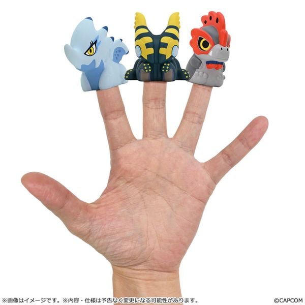 Capcom Figure Builder Finger Puppet Monster Hunter Vol.3 - Monster Hunter Series | Capcom Goods