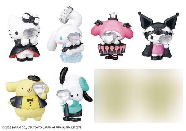 PERIHAPI! Hide & Seek Jewelry Dress Hello Kitty and Friends Sanrio Series | Takara Tomy A.R.T.S Goods