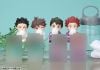 PERIHAPI! Hide & Seek Aoba Johsai Shiratorizawa Academy 8Pack BOX Haikyuu!! | Takara Tomy A.R.T.S Trading Figures