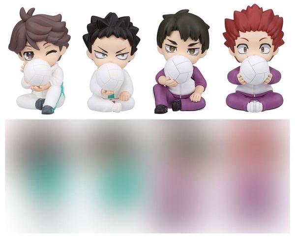 PERIHAPI! Hide & Seek Aoba Johsai Shiratorizawa Academy 8Pack BOX Haikyuu!! | Takara Tomy A.R.T.S Trading Figures