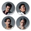 Tradable Tin Badge Nihon Touitsu Like a Dragon Yakuza | KADOKAWA Goods