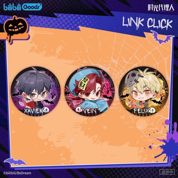 Trading Tin Badge Forbidden Gate Series Link Click | bilibili Goods