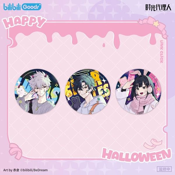 Candy Crisis Series Trading Tin Badge Link Click | bilibili Goods