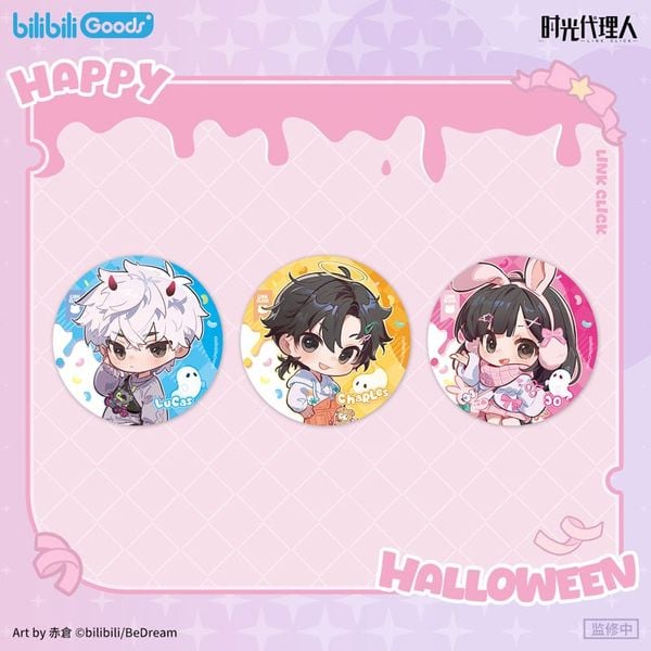 Candy Crisis Series Trading Tin Badge Link Click | bilibili Goods
