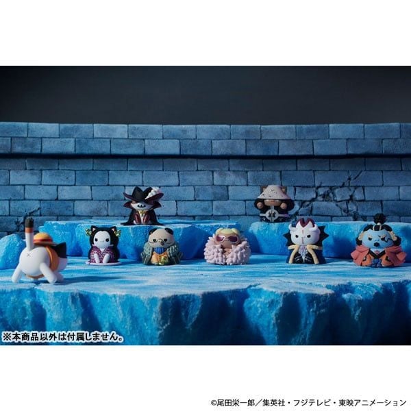 MEGA CAT PROJECT Nyan Piece Nyan! Luffy & The Seven Warlords 8Pack