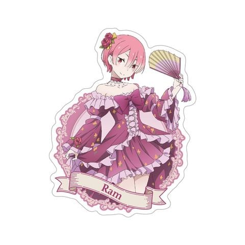 Ram New Illustration Outdoor Compatible Sticker Party Dress ver. - ReZERO Starting Life in Another World | COSPA Goods