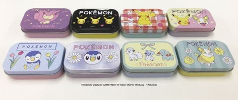 Pokemon Mini Tin Case Collection 8Pack BOX - Pokemon | Ensky Goods