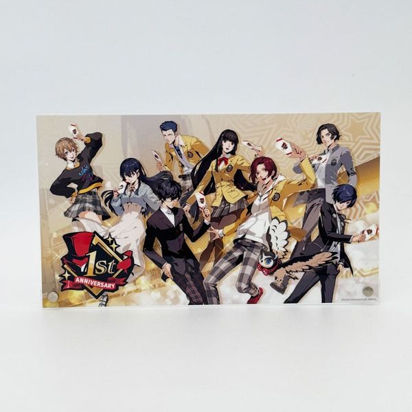 Persona 5 The Phantom X 1st Anniversary Illustration Acrylic Plate | KADOKAWA Goods