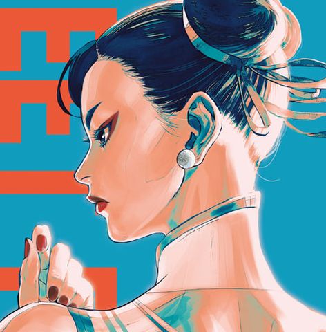 Chun Li Skateboard Deck - Street Fighter 6 | Capcom Goods