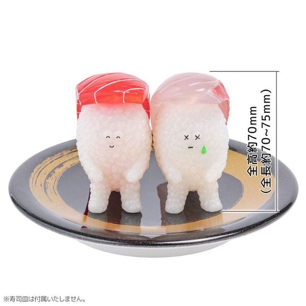 SUSHI MONSTER SUSHI L.A. FIGURE COLLECTION 4 HAPPY SMILE & DEEP SADNESS 1/1 - SUSHI L.A. | Sentinel Figure