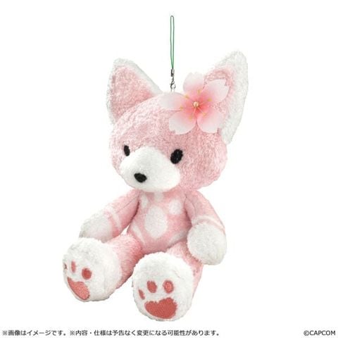 Felyne Teddy Blossomdance - Monster Hunter Wilds | Capcom Plushie