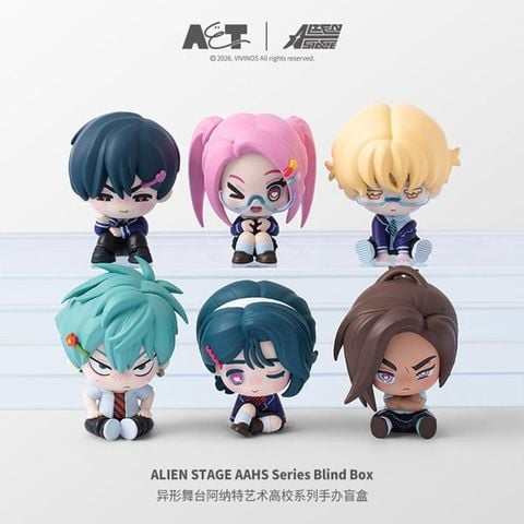 Anakt Arts High School AAHS Mini Figure 6Pack BOX - ALIEN STAGE | AET Figure
