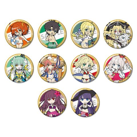 Pic Lil! Fate/Grand Order Trading Tin Badge vol.7 10Pack BOX | Hobby Stock Goods