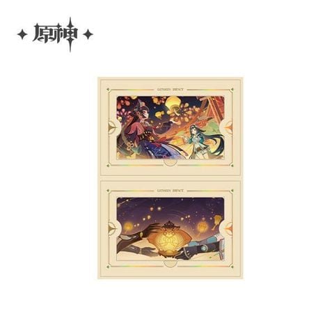 The Long Way Home Anniversary Photo Series Collection Card Set Liyue - Genshin Impact | miHoYo Goods