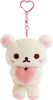 Korilakkuma San x Universe 'Heart' Burasage Plush - Rilakkuma | San x Plushie