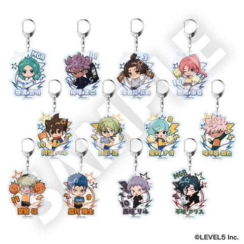 Inazuma Eleven Victory Road Trading Furefriends Acrylic Keychain Vol.3 12Pack BOX - Inazuma Eleven Series | DMM.com Goods