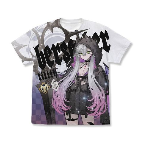 Lilith (Berserker) Full Graphic T Shirt /WHITE L - Fate/Grand Order | COSPA Goods