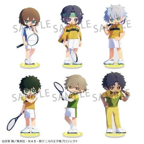 Shusuke Fuji; Masaharu Niou; Akaya Kirihara; Seiichi Yukimura; Kuranosuke Shiraishi; Senri Chitose vol.2 - The New Prince of Tennis | MegaHouse Goods