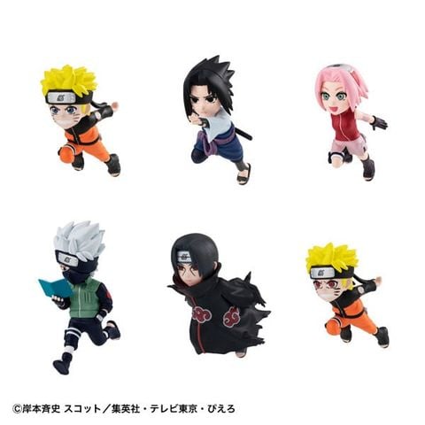 Itachi Uchiha; Kakashi Hatake; Naruto Uzumaki; Sakura Haruno; Sasuke Uchiha 6Pack BOX - NARUTO Shippuden | MegaHouse Figure