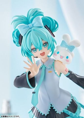 POP UP PARADE Hatsune Miku Cinnamoroll Collaboration Ver. L size - VOCALOID Series x Cinnamoroll | Good Smile Company figure