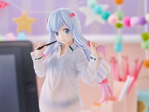 TENITOL TALL Izumi Sagiri Shirt Ver. Eromanga Sensei | FuRyu Figure