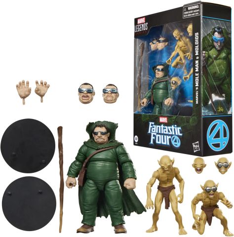 Mole Man & Moloid - Fantastic Four | Hasbro Figure