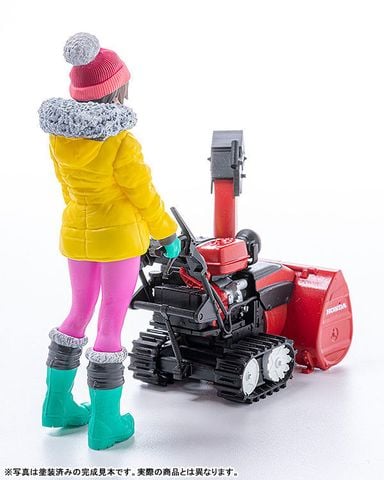 PLAMAX MF 62 Minori with Honda Small Snow Plow HSS1170n JX 1/20 - Shunya Yamashita Original | Max Factory Figure