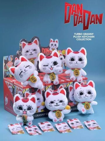 Móc Khóa Nhồi Bông Cosbi Dandadan Turbo Granny Hot Toys Blind Box Plush Keychain