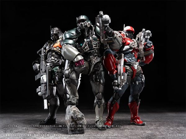 Assault Type I Smasher Anaconda Strike Ver. - PURE.ICE x VERMIN UNKVAL | SEXYiCE figure