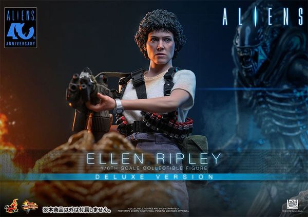 Movie Masterpiece Series Ellen Ripley 2.0 Deluxe Edition 1/6 - Aliens | Hot Toys Figure