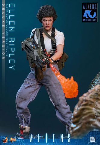 Movie Masterpiece Series Ellen Ripley 2.0 Deluxe Edition 1/6 - Aliens | Hot Toys Figure
