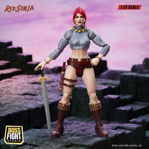 Red Sonja Immortal Red Sonja Ver. 1/12 | Boss Fight Studio Figure