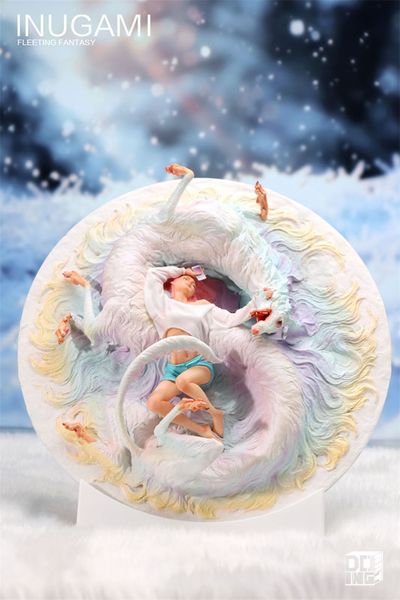 INUGAMI Fleeting Fantasy Illustration by PHUC DANG - Original | WE ART DOING Figure