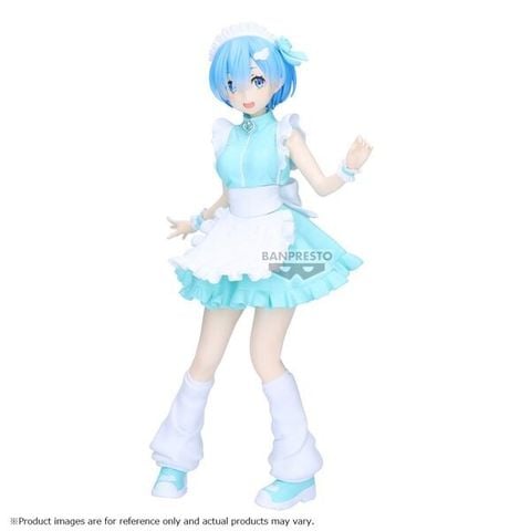 Glitter & Glamours Rem Jersey Maid Ver. - Re Zero kara Hajimeru Isekai Seikatsu | Bandai Spirits Figure