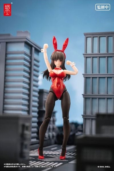 Kuusou JK Series JK-01 Bunny Girl Lena 1/12 Action Figure - Original Character | Snail Shell Figure
