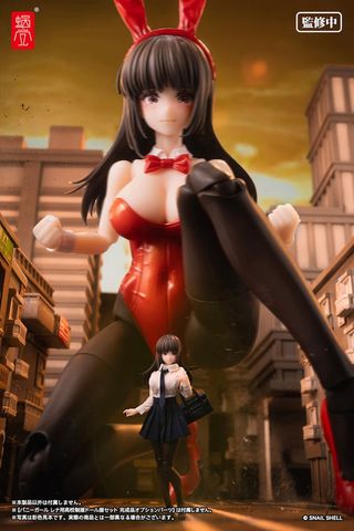 Kuusou JK Series JK-01 Bunny Girl Lena 1/12 Action Figure - Original Character | Snail Shell Figure