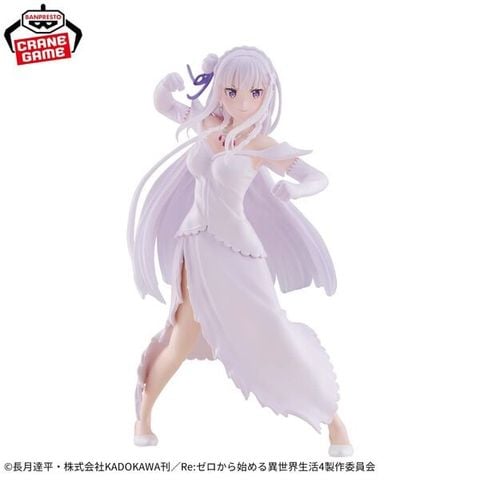 Espresto Excite Motions Emilia Re Zero kara Hajimeru Isekai Seikatsu | Bandai Spirits Figure