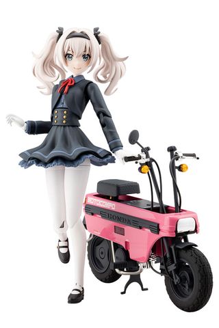 Emma Koishikawa Nocturne with Honda AB12 Motocompo - Sousai Shoujo Teien | Kotobukiya Plastic Model
